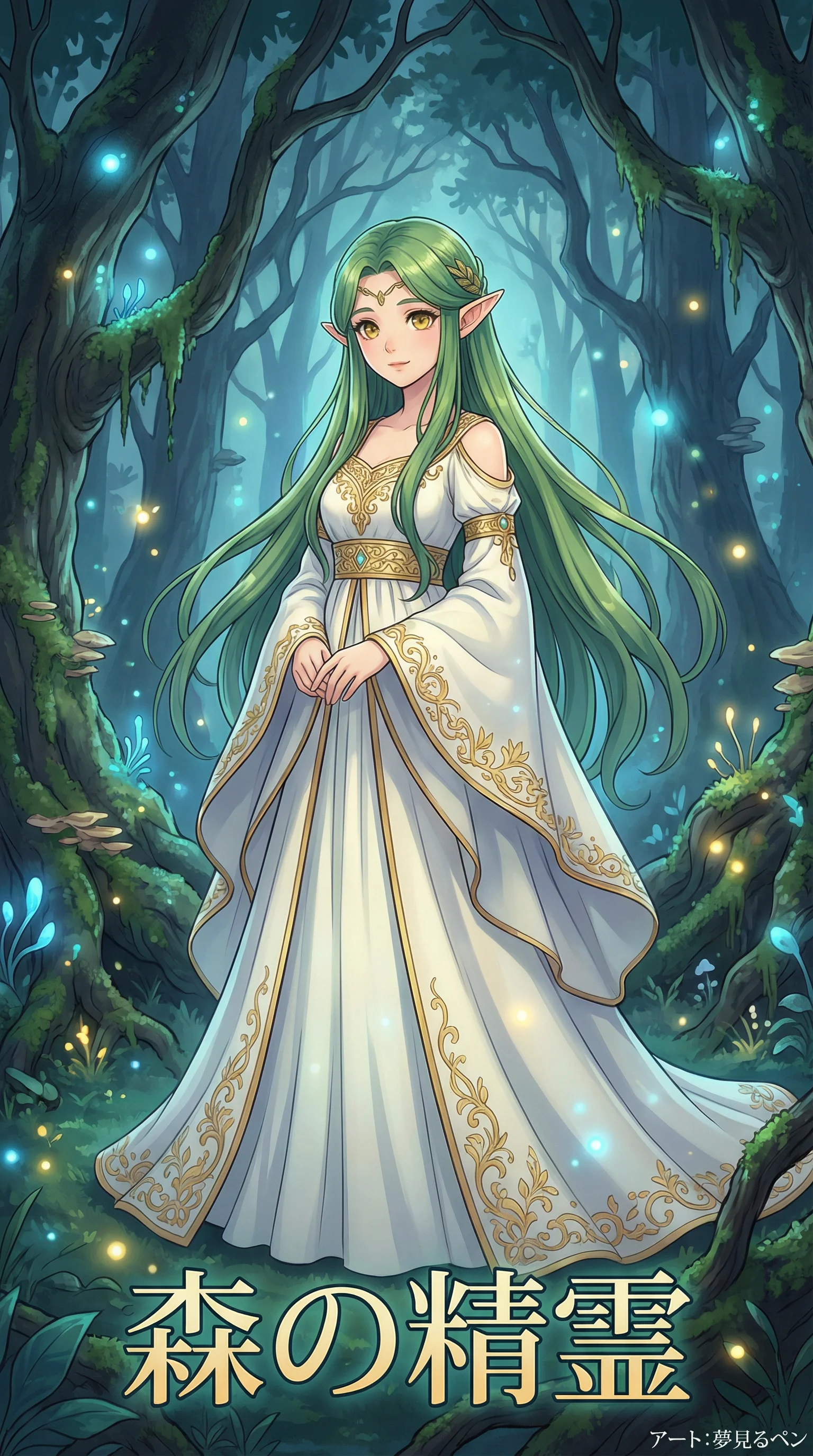 动漫里番精灵森林物语奇幻作品封面